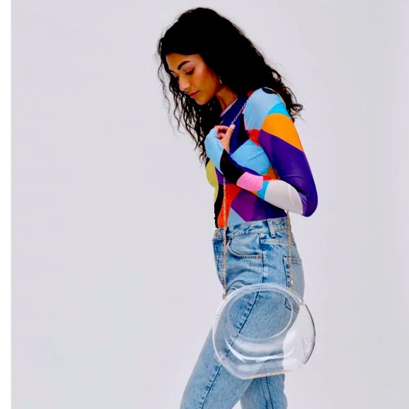 Trendy acrylic urban expression bag - Picture 3 of 5